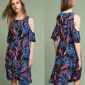 ANTHROPOLOGIE Maeve Floral Dress 10